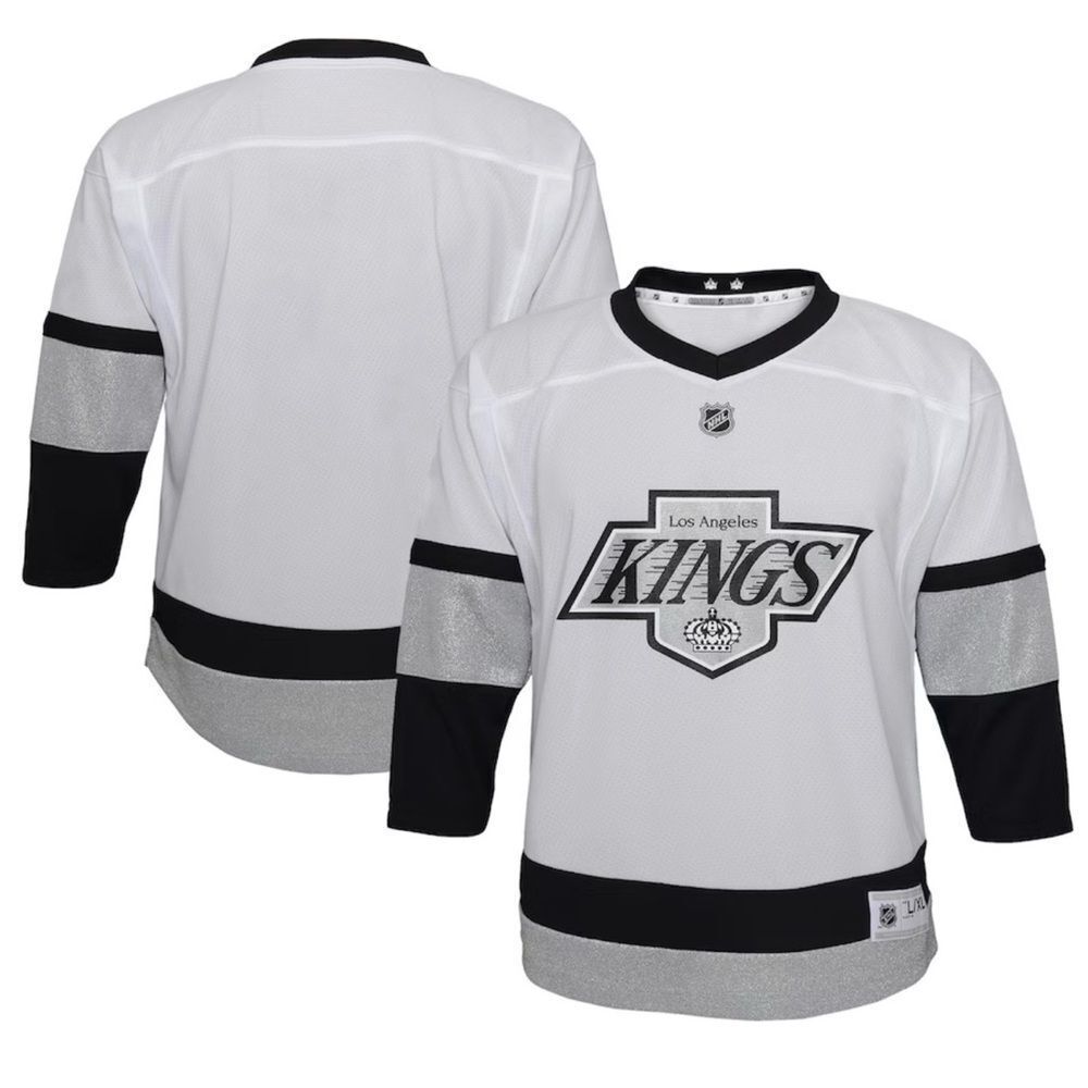 NHL Los Angeles Kings 2021/22 Alternate Jersey White Youth L/XL NWT IN PACKAGE